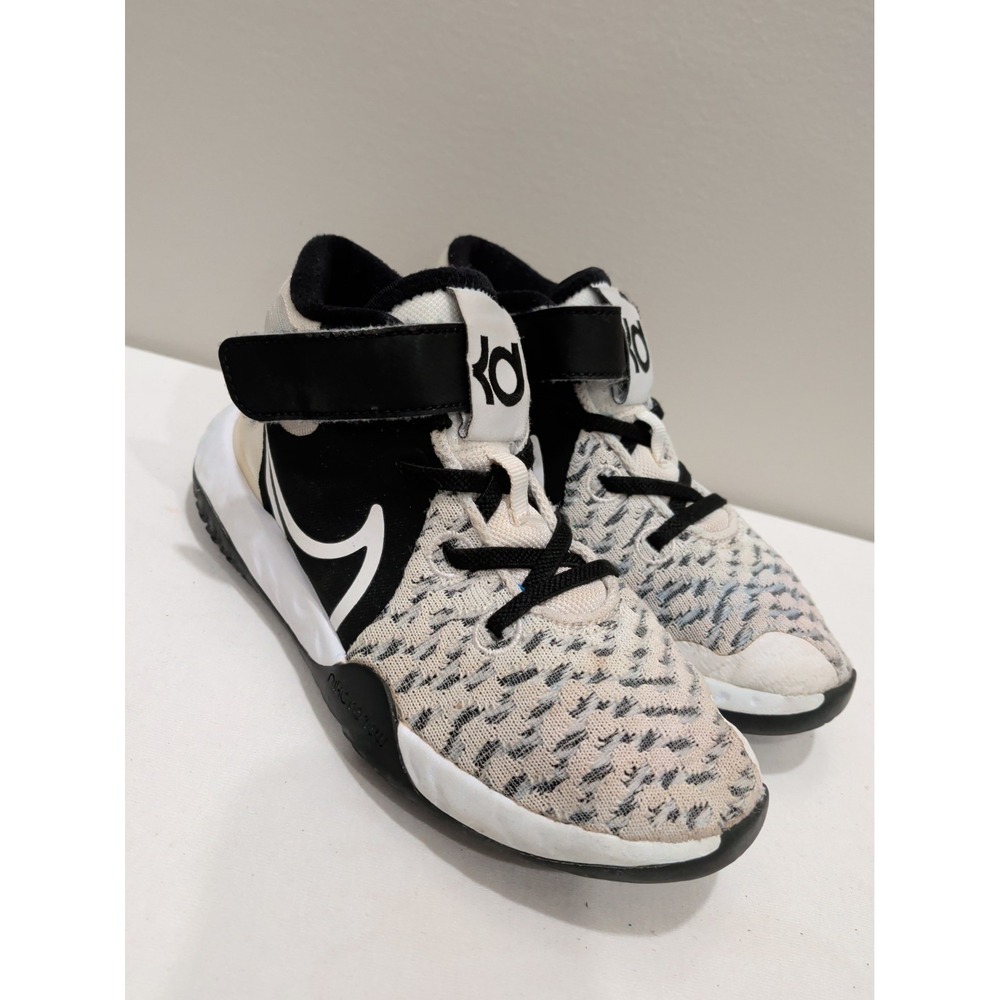 Nike Shoes Boy Kid Size 13c KD Trey 5 VIII Black White Basketball Sneakers